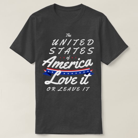 T-shirt États-Unis d'Amérique (Design devant)