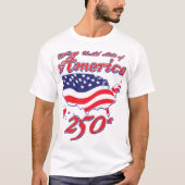 T-shirt États-Unis d'Amérique 250 (Devant)