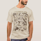 T-shirt États-Unis d'Animal (Devant)