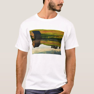 T-shirt États-Unis, Delaware, Wilmington. Grange en pierre