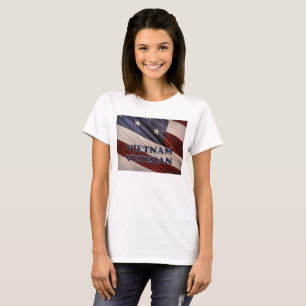 T-shirt États-Unis drapeau patriotique militaire Vietnam v