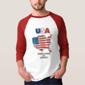 T-shirt États-Unis - États-Unis d'Amérique (Devant)