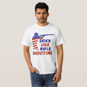 T-shirt Etats-Unis Fusillade patriotique (Devant entier)