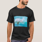 T-shirt États-Unis Hawaï (Devant)