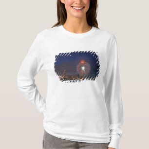 T-shirt États-Unis, Illinois, Chicago, feux d'artifice du 