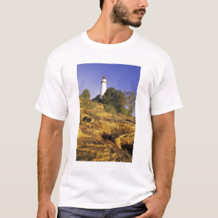 T-shirt États-Unis, Michigan, lac Huron. Pointe Aux Barque