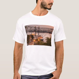 T-shirt États-Unis, Mississippi, Natchez. Natchez sous le