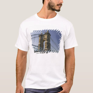 T-shirt États-Unis, Ohio, Cincinnati : Roebling Suspension