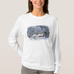 T-shirt États-Unis, Oregon, comté de Clackamas. Neige fraî