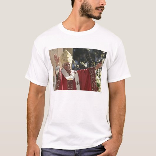 T-shirt États-Unis, Washington, D.C. Pope Benoît 2 (Devant)