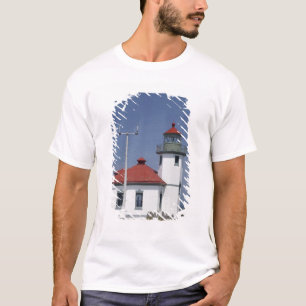 T-shirt États-Unis, Washington, Seattle, Alki Point Lighth