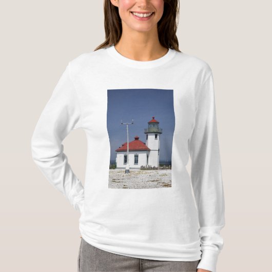 T-shirt États-Unis, Washington, Seattle, Alki Point Lighth (Devant)