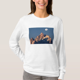 T-shirt États-Unis, Wyoming, Grand Teton NP. Une pleine lu