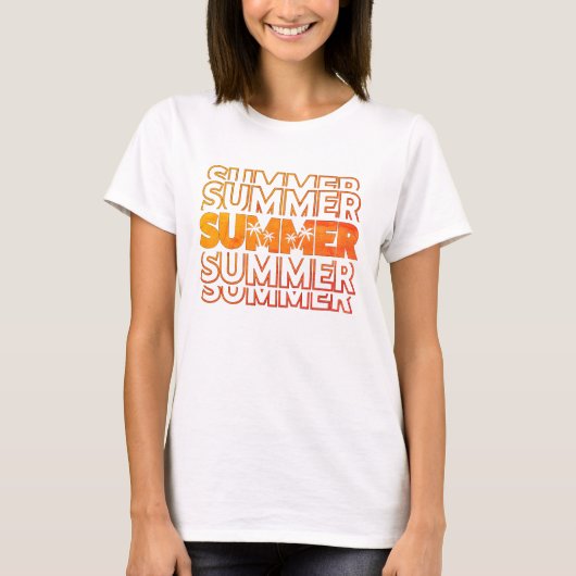 T-shirt Été (Devant)