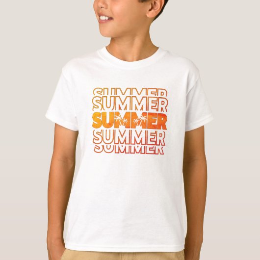 T-shirt Été (Devant)