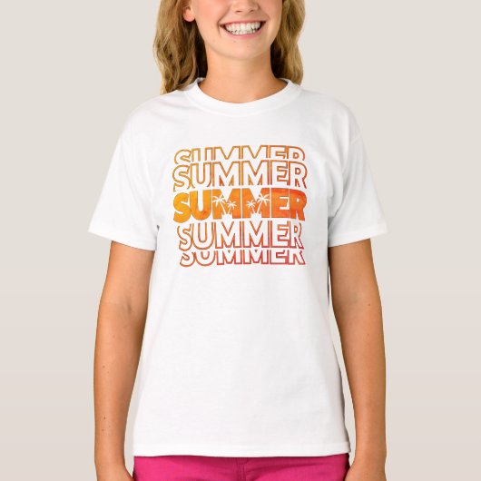 T-shirt Été (Devant)