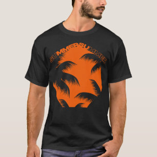 T-shirt Été Amour Été Fun Temps Amusant Été Plage S