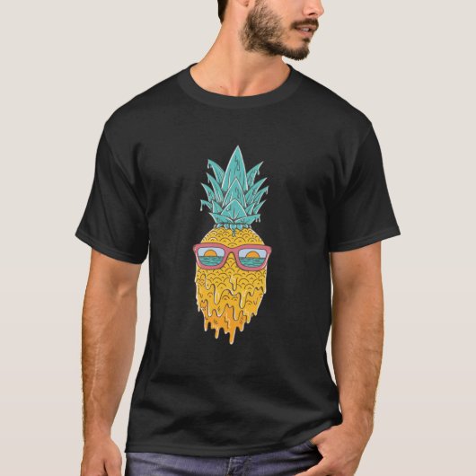 T-shirt Été ananas (Devant)