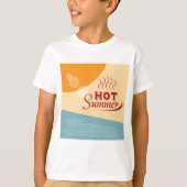 T-shirt Été chaud (Devant)