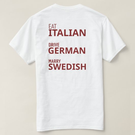 T-shirt Été Chic (Design dos)