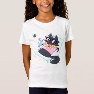 T-Shirt Été Cool Cat - Le Café des Chats d'Alaska