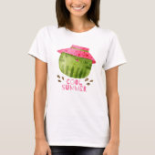 T-shirt Été cool & pastèque drôle (Devant)
