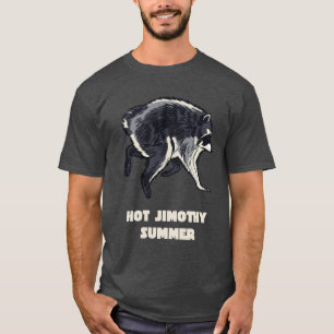 T-shirt Été drôle Jimothy Raton laveur Mème Animal