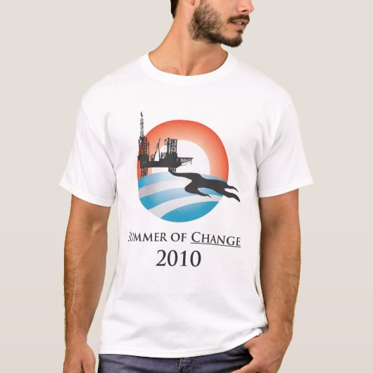 T-shirt Été du changement, 2010. (Devant)