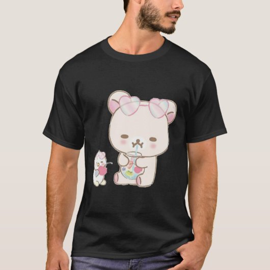 T-shirt Été du mignon Rilakkuma    (Devant)