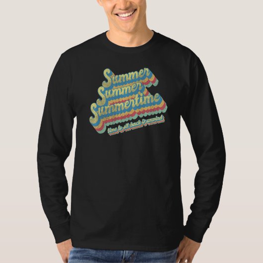 T-shirt Été Été Été (Devant)