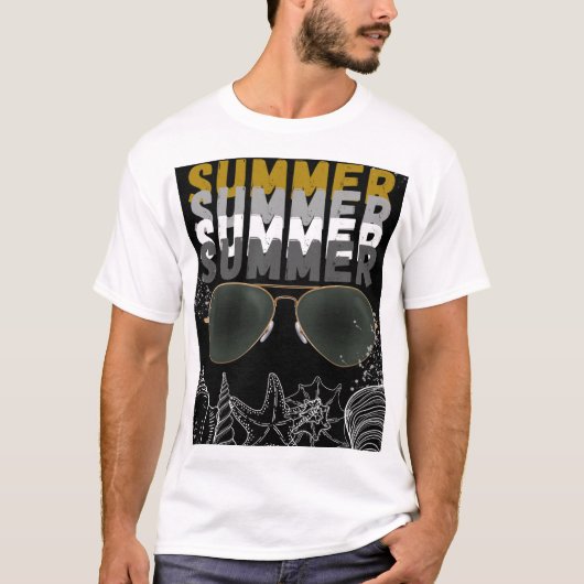 T-shirt Été frais (Devant)