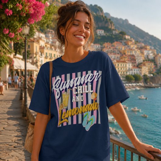 T-Shirt été frais et limonade