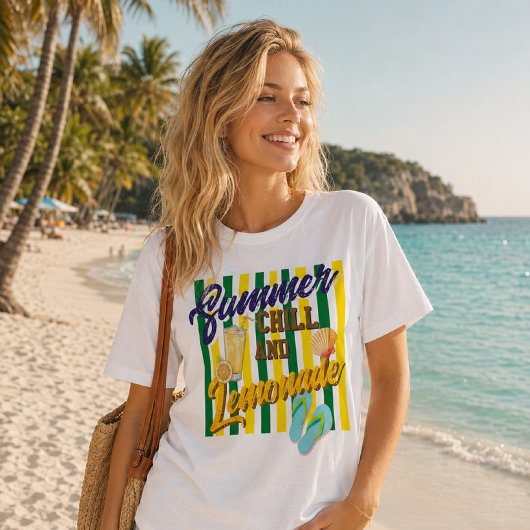 T-Shirt été frais et limonade