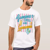 T-Shirt été frais et limonade (Devant)