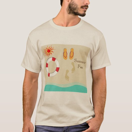T-Shirt Été Fun (Devant)