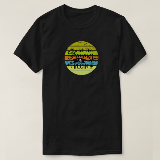 T-Shirt Été Fun (Design devant)