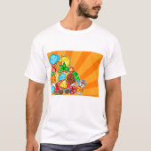 T-shirt Été Kawaii (Devant)