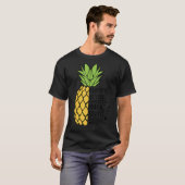 T-shirt Été La Vie de l'enseignant Le rendre doux ananas (Devant entier)