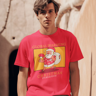 T-shirt Été Père Noël Diffusion Cool Conseils pour le Réch