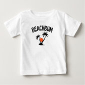 T-shirt été plage de Beachbum (Devant)