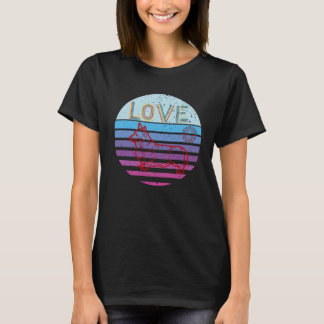 T-shirt Été Rétro Vêtements pour femmes et enfants