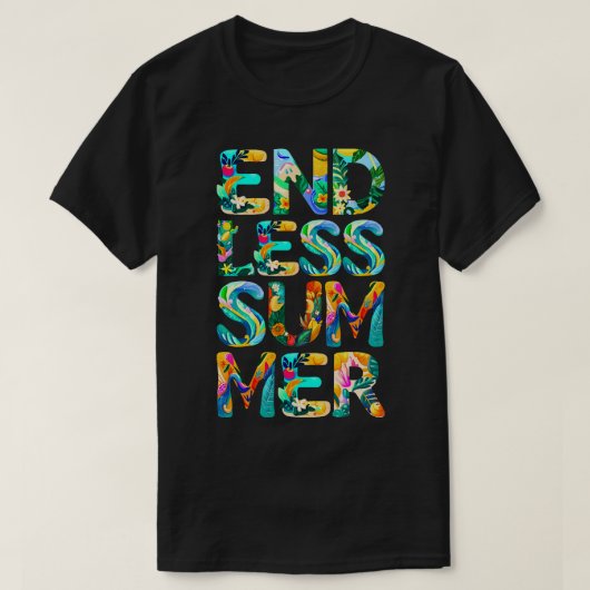 T-shirt Été sans fin (Design devant)