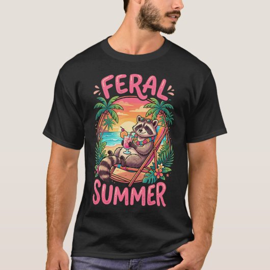 T-shirt Été Sauvage (Devant)