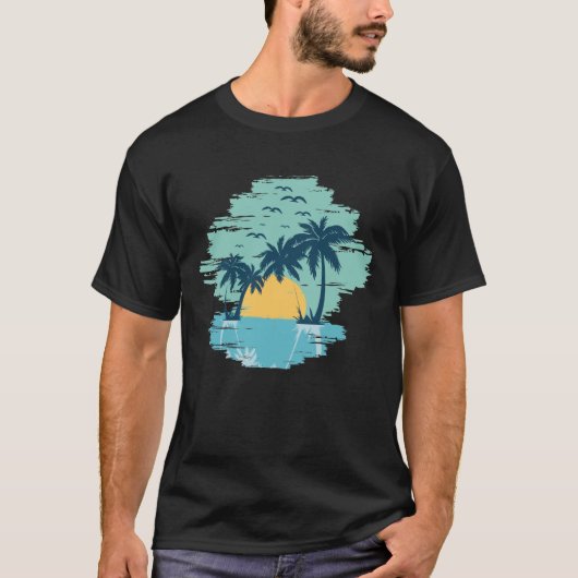 T-shirt été - Surf Lover (Devant)