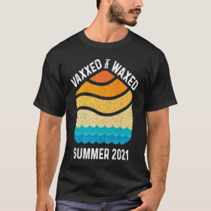 T-shirt Été Vaxé Et Éciré 2021 Retro Sunset Beach O