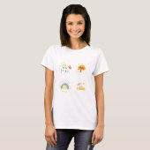 T-Shirt Été Vibes (Devant entier)