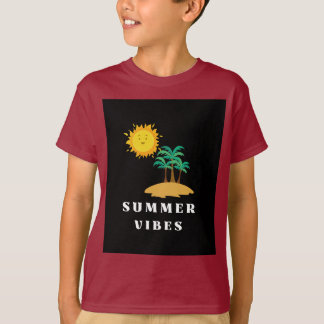 T-shirt Été Vibes Island Escape