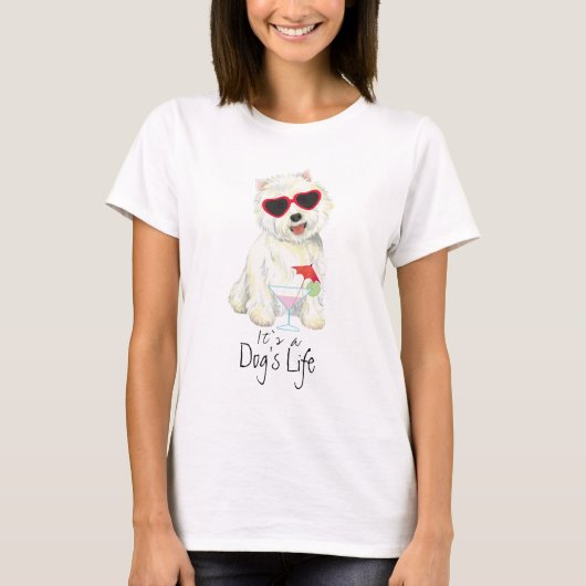 T-shirt Été Westie (Devant)