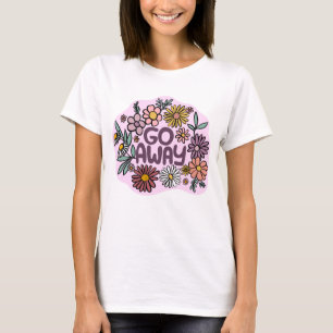 T-shirt ÉTEINDRE Funny Floral mignon Daisy Daisy Dessin À 