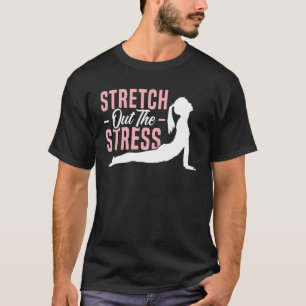 T-shirt Étendez Le Stress Fitness Exercice Spirituel Y